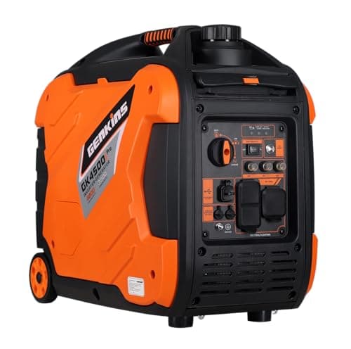4500 Watt Portable Inverter Generator Pure Sine Wave Technology Reduced Size & Weight Manual Start | 2024 Model