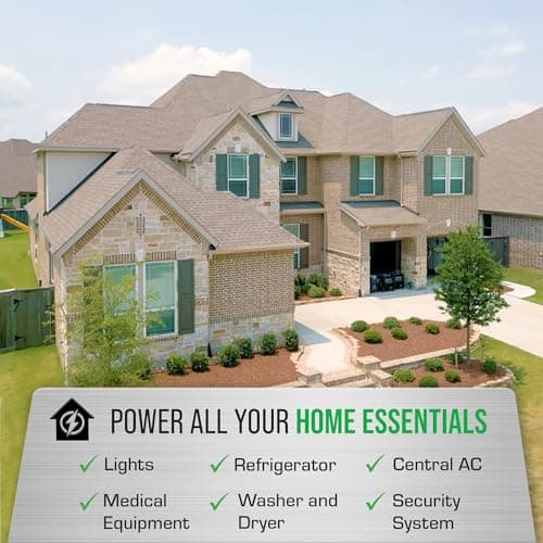 DuroMax XP15000HX 15,000-Watt Dual Fuel Portable Generator - Gas & Propane, Remote Electric Start, Whole Home Power Backup, Transfer Switch Ready, RV & Emergency Ready