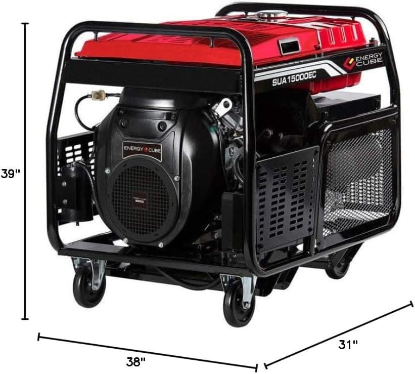 A-iPower SUA15000EC SUA15000E 15000 Watt Ultra Heavy Duty Generator, EPA/CARB COMPLIED ship to all 50 states